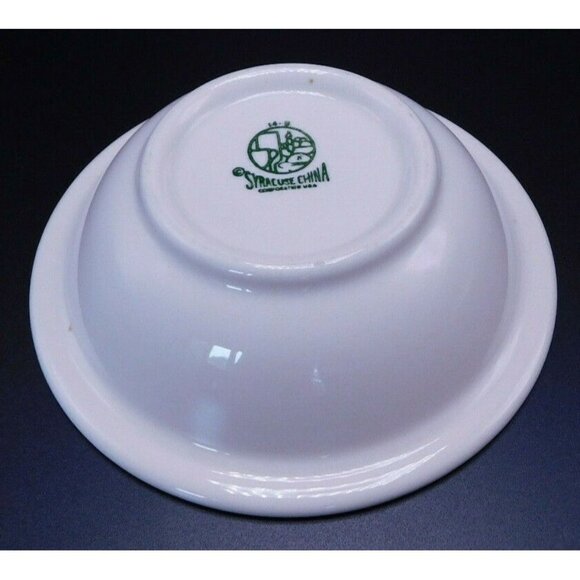 Syracuse China Calla Lily Ironstone Round Bowl 6" Wide - Picture 4 of 4